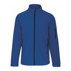 CASACO SOFTSHELL HOMEM AZUL ROYAL ESC K401